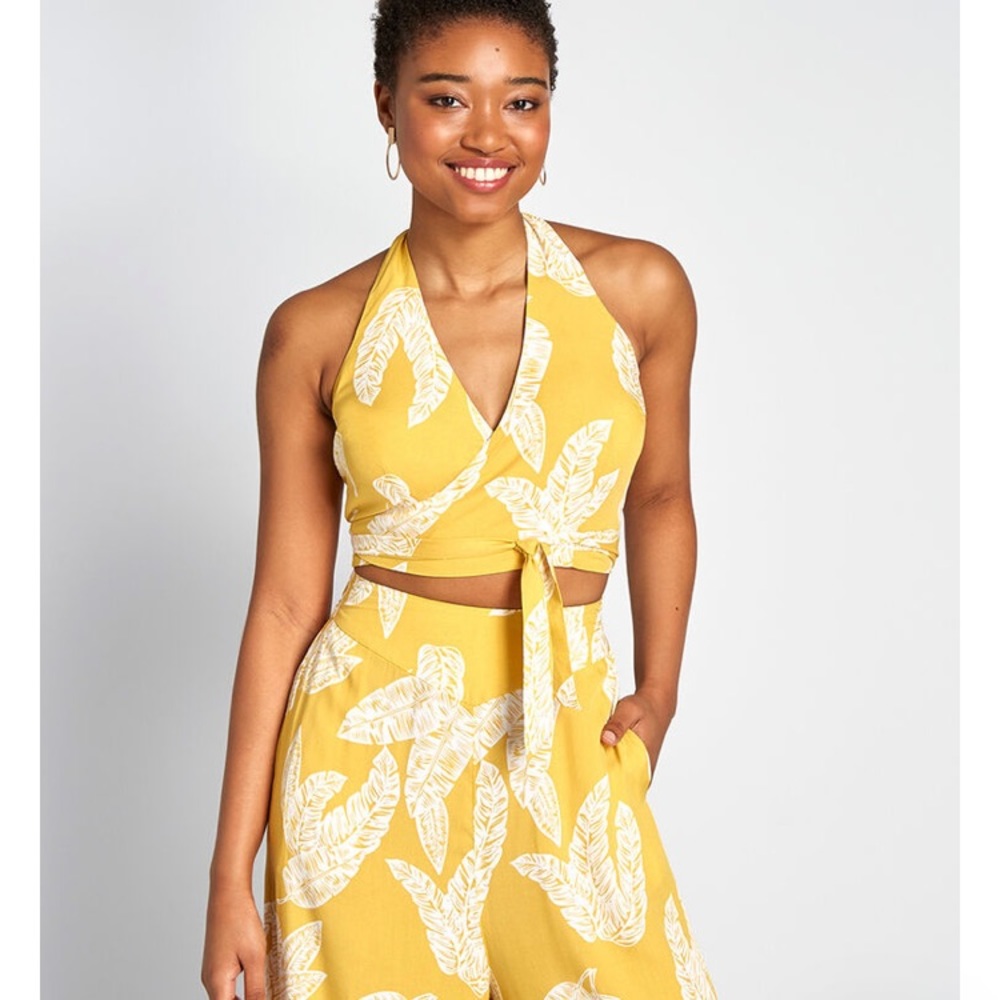 Collectif Leaf it to Chance Halter Too Size UK12